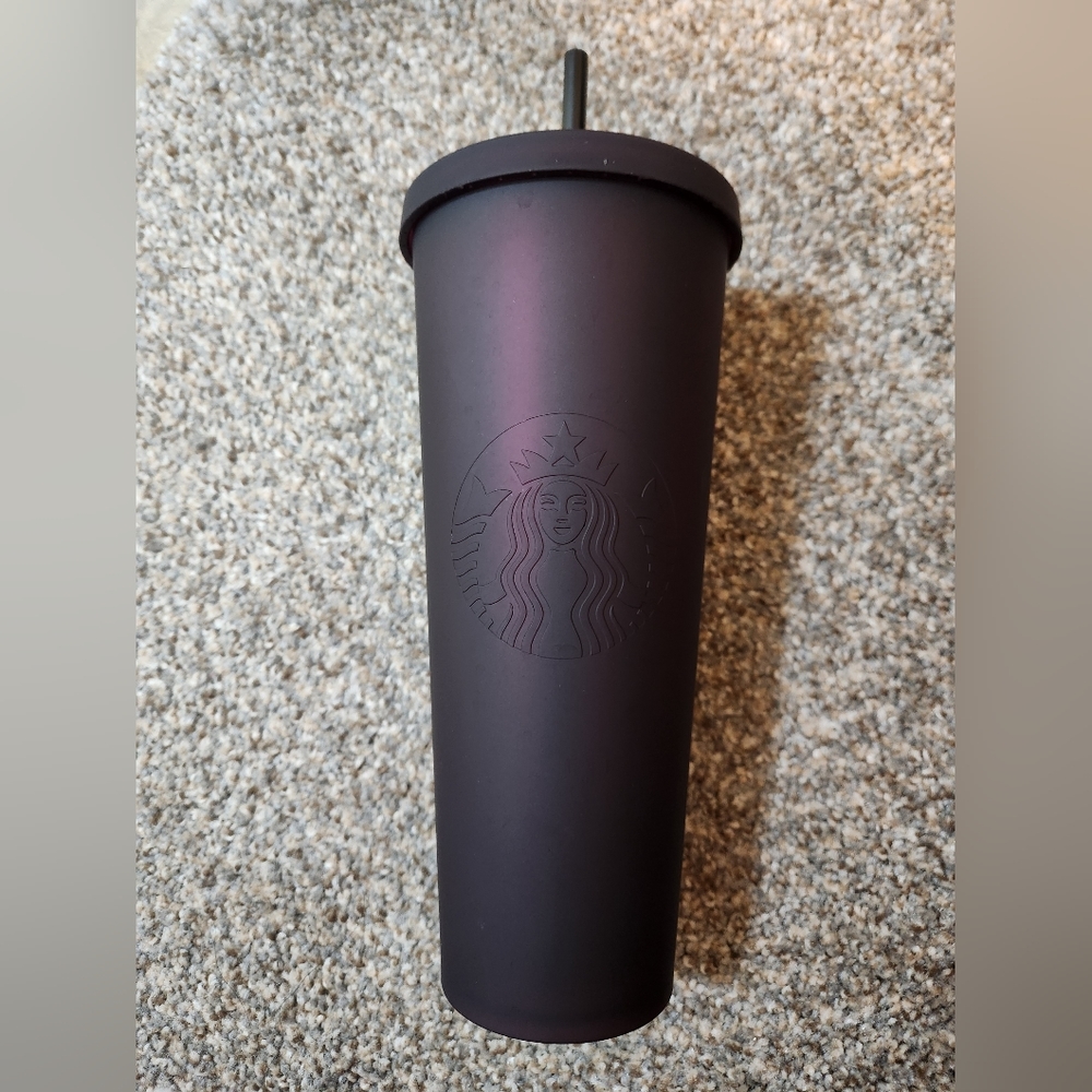 HTF Starbucks Matte Plum